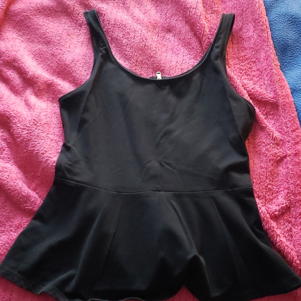 Express peplum tank